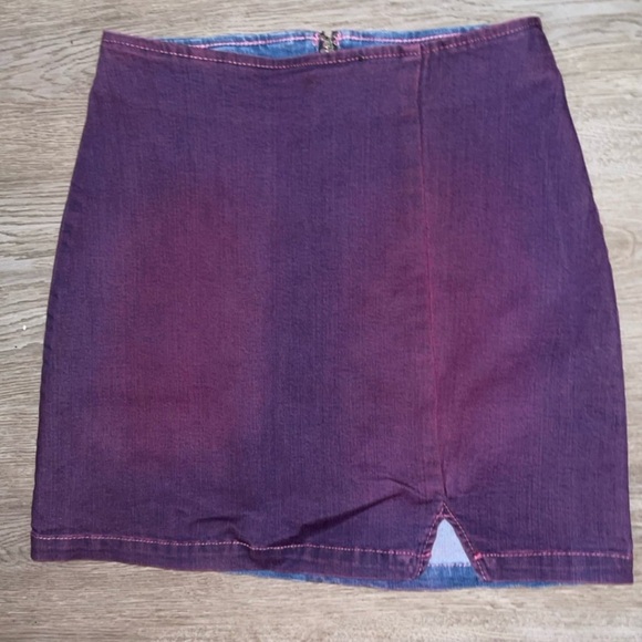 wild fable Dresses & Skirts - Wild Fable Purple Denim Pencil Skirt